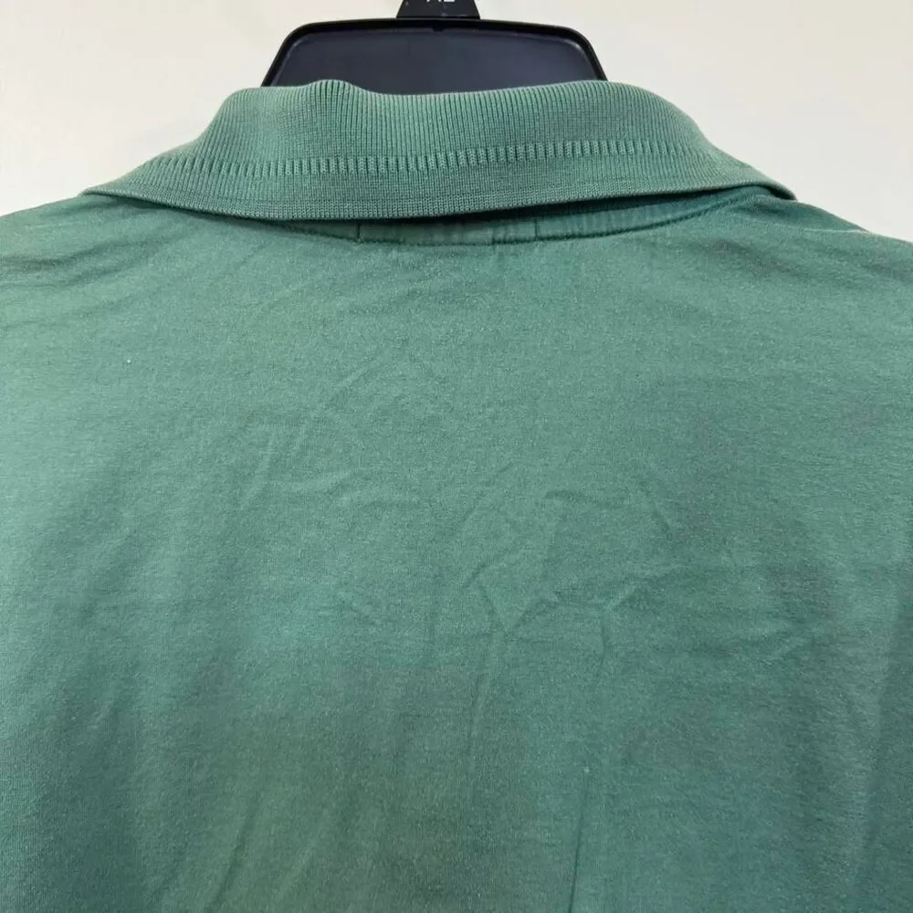 Titleist Men's Green Polo Shirt Large Vintage Grandfather Golf Luxury Minimalist - Picture 4 of 7
